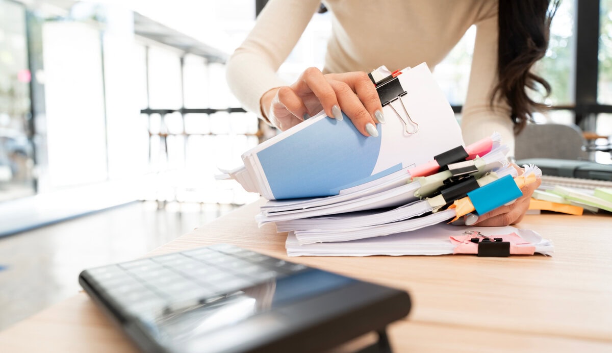 accountant reviewing tax policies