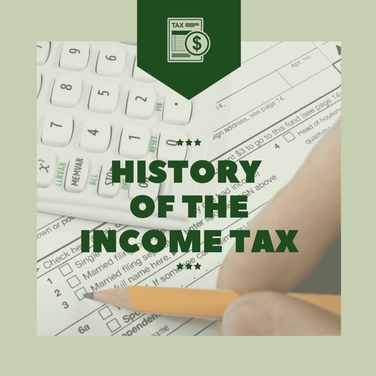 history of income taxes