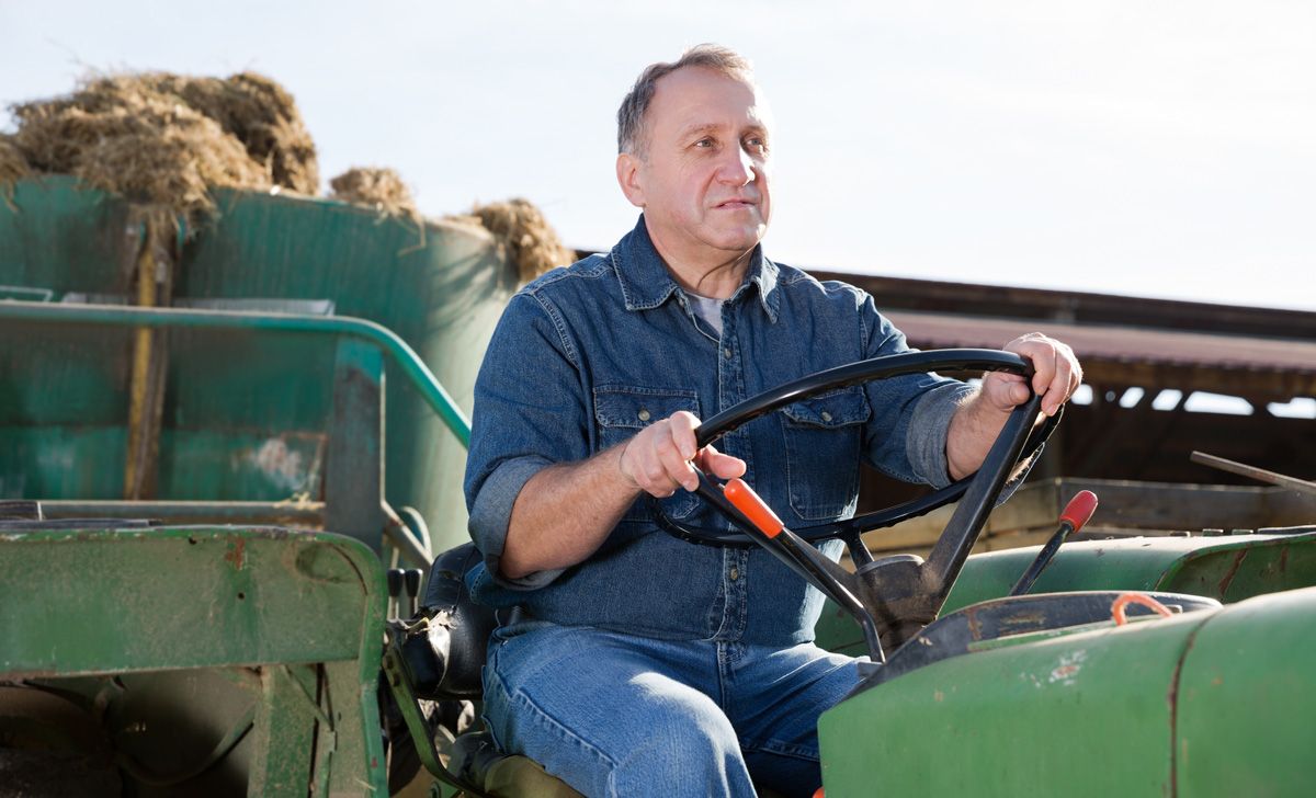 missouri farmer on tractor