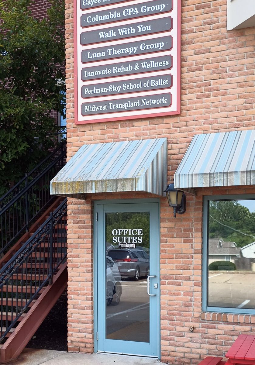 rear entrance of accounting office